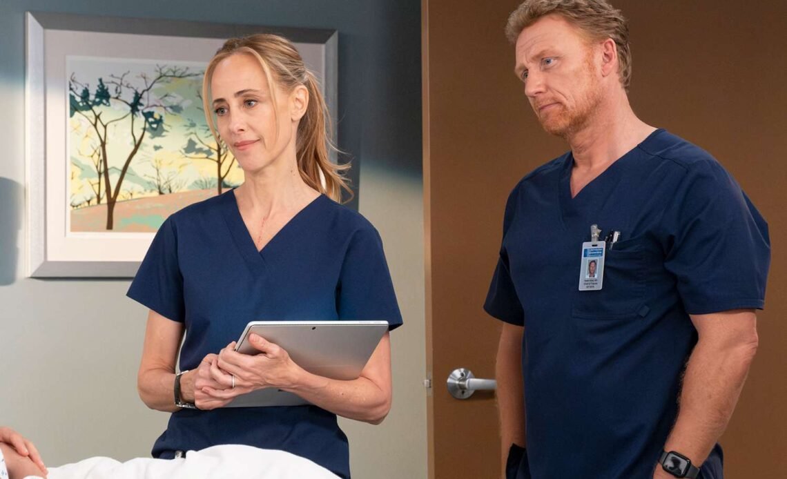 Kevin McKidd (Owen) et Kim Raver (Teddy)