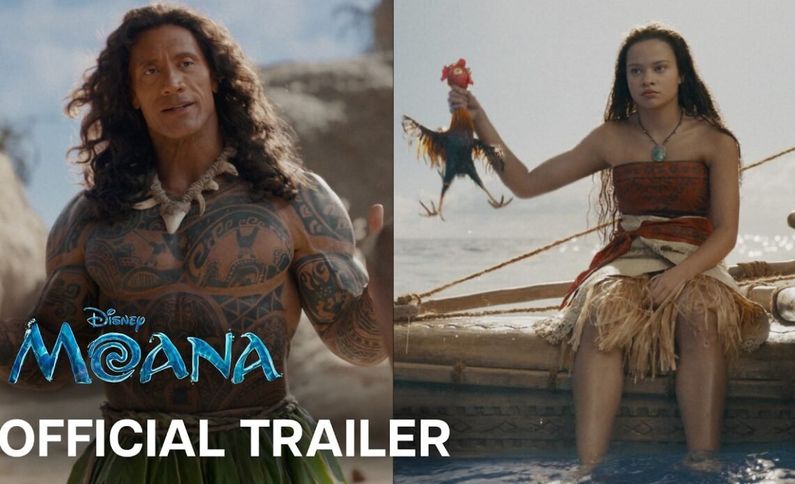 Vaiana le film avec Dwayne Johnson