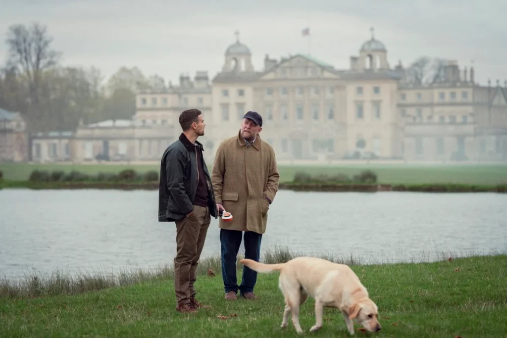 Scène de The Gentlemen sur Netflix